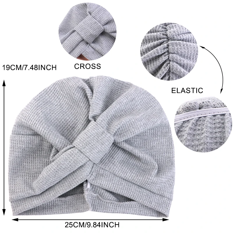 Women's Cotton Waffle Headscar - Ethnic Fashion India 评论和价格
