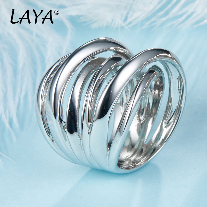 LAYA  925 Sterling Silver Mult - Ethnic Fashion Design 评论和价格